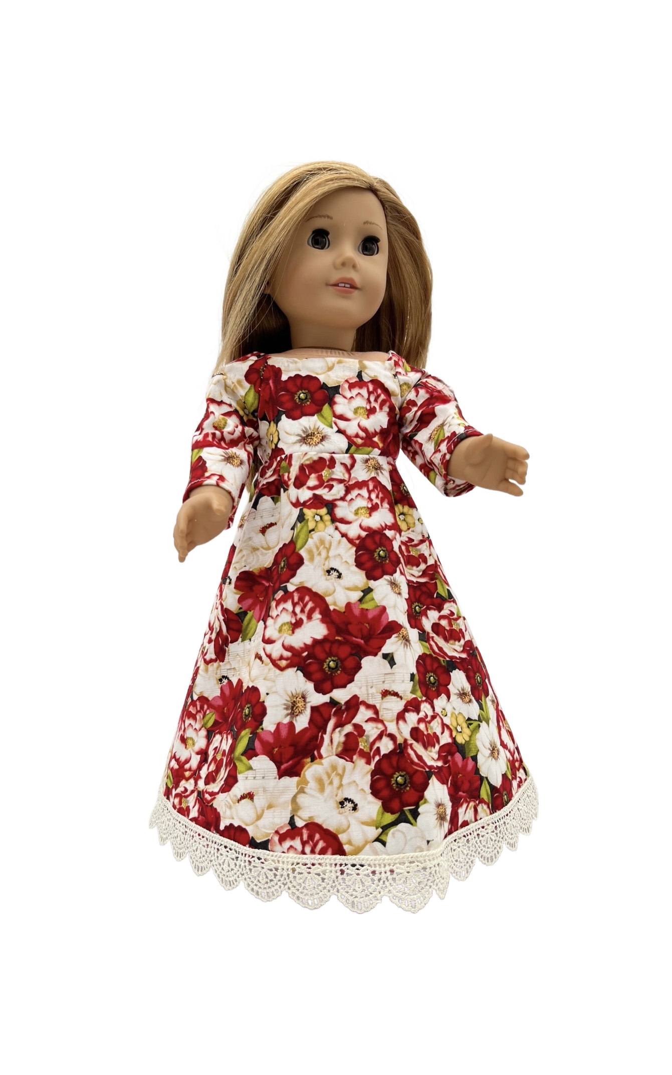 Christmas Floral Gown