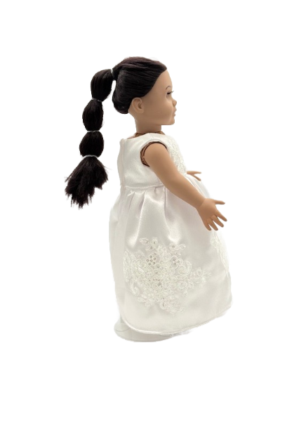 Elegant White Lace Dress