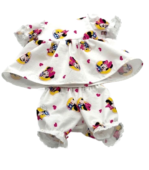 Minnie Mouse Hearts Dress and Bloomers
