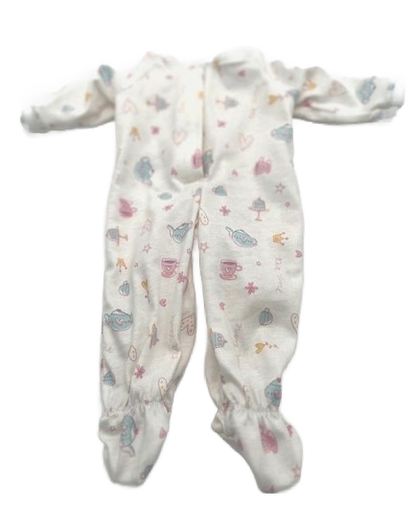White One-Piece Sleeper