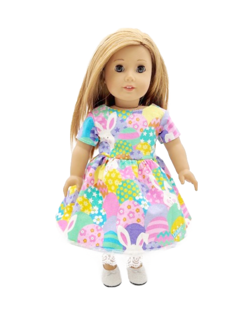 Bunnies and Eggs Easter Dress