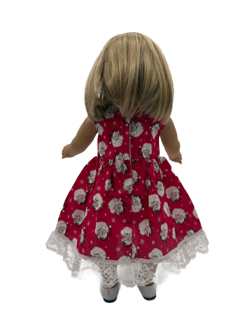 Santa and Lace Dress