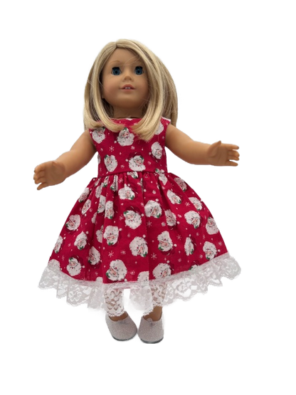 Santa and Lace Dress