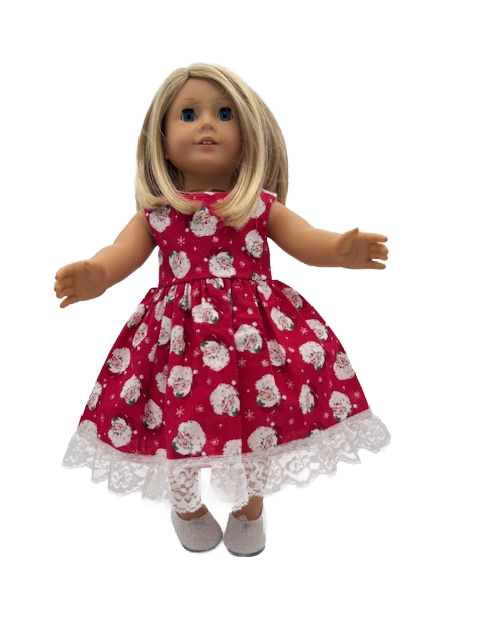 Santa and Lace Dress