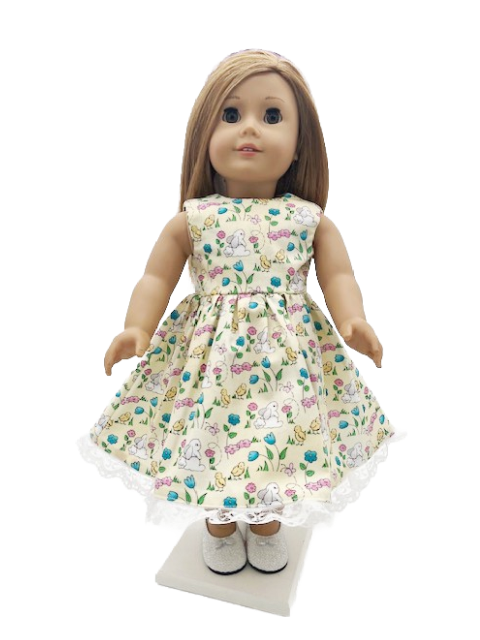 Pastel Yellow Easter Dress