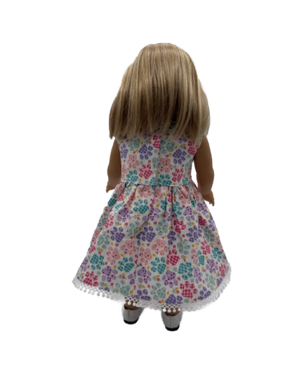 Hearts & Paws Print Dress