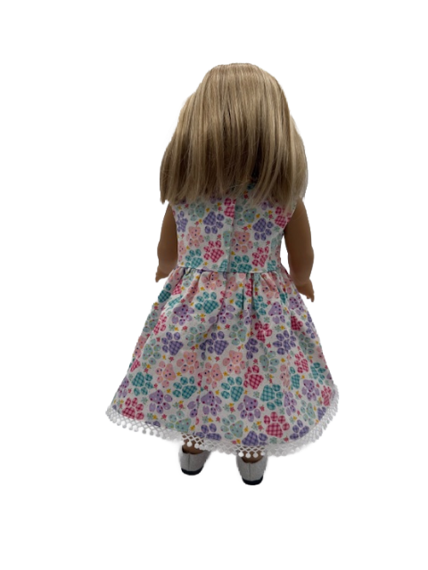 Hearts & Paws Print Dress