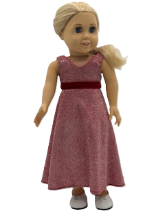 Burgundy Sparkle Gown