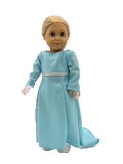 Ice Blue Princess Gown