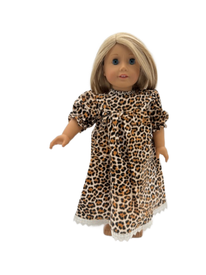 Cozy Leopard Nightgown