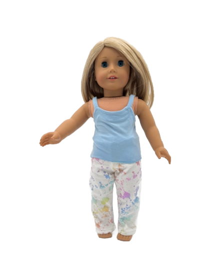 Rainbow Pajama and Robe Set