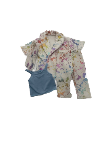 Rainbow Pajama and Robe Set