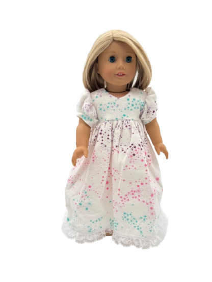 Star Flannel Nightgown