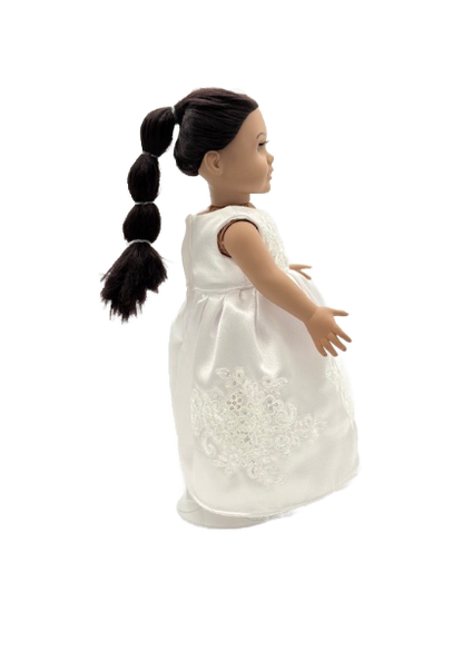 Elegant White Lace Dress