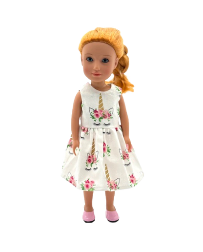 White Unicorn Dress