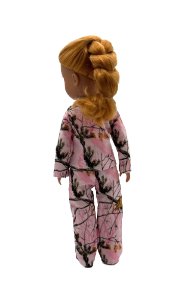Pink Camo Pajama Set