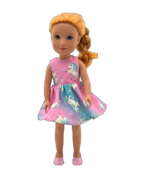 Unicorn Rainbow Dress