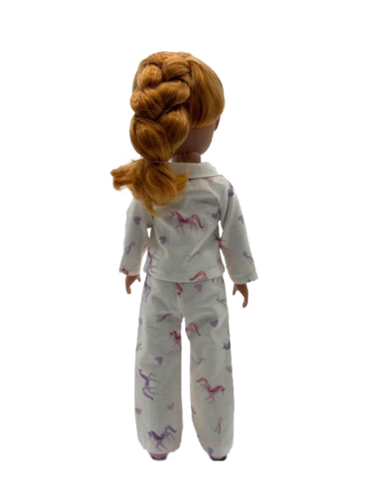 Pink and Purple Pajama Set
