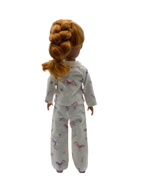 Pink and Purple Pajama Set