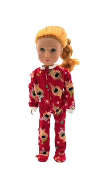 Reindeer Footed Pajamas
