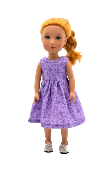 Floral Lavender Dress